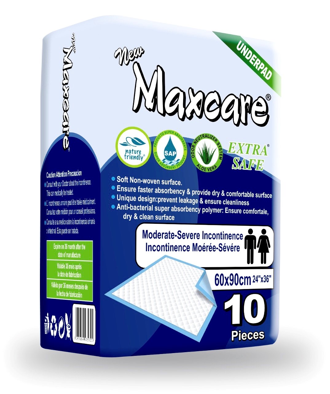 Maxcare™ Dignity Sheets 60x90cm